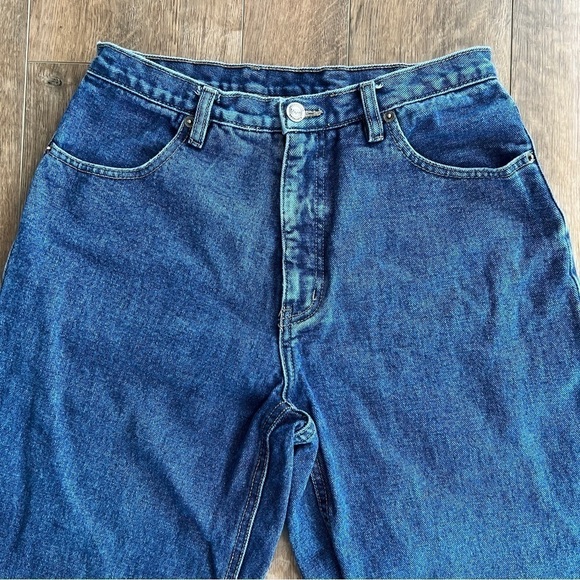 Vintage Northern Reflections High Rise Tapered Embroidered Ankle Mom Jeans - Picture 3 of 16